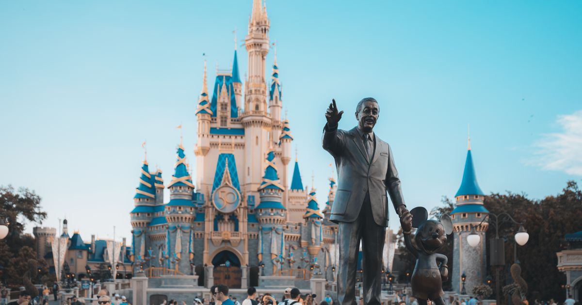 Cinderella Castle at Walt Disney World — where twenty thousand phones fight for the same wifi